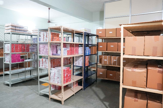 Production Block Main Corridor